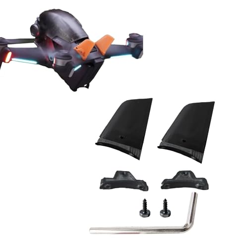 THAOUU Tail Fins for DJI FPV Aerodynamics Package Anti-Collision Fittings Quick Release Flying Improve Flight Performance Drone Accessories
