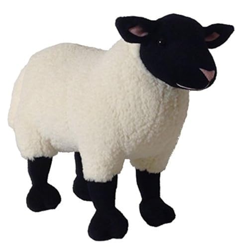 Adore 14" Standing Marshmallow The Suffolk Sheep Plush Stuffed Animal Toy