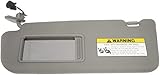 Dorman 74211 Driver Side Sun Visor Compatible with Select Hyundai Models, Atlas Gray