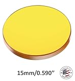 American Photonics 15mm ZnSe Focus Lens 1.5mm Edge Thickness For CO2 Laser 10.6um(38.1mm(1.5"))