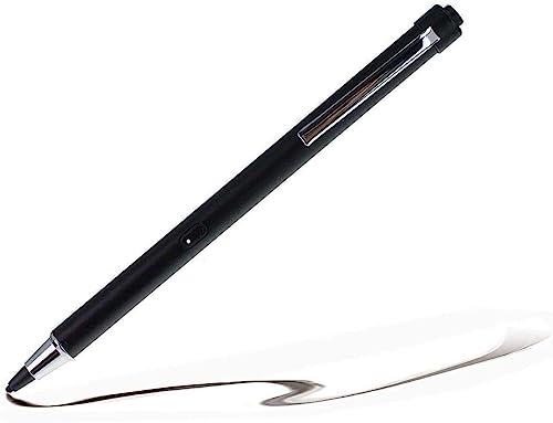 Navitech Black Fine Point Digital Stylus - Compatible with Honor 70 Smartphone