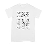 LibbysDesignsStore Today Im Feeling Nicolas Cage Shirt Nicolas Cage Mood Shirt Nick Cage Tshirt Light Grey L