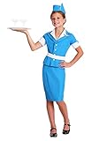 Girl Flight Crew Costume X-Large