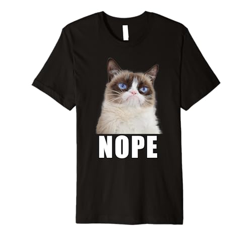 Grumpy Cat NOPE (6402) Premium T-Shirt