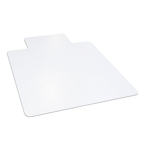 Dimex Office Chair Mat for Low Pile Carpet with Lip, 36" x 48", Clear