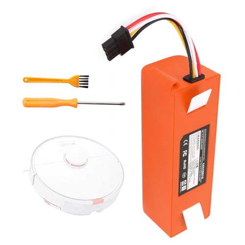 for Roborock S6 Battery - for Roborock S7 Battery - Replacement Battery for Roborock S5 S6 S7 S50 S51 S52 S55 S5 Max S6 Max Lithium Ion 14.4V for Xiaomi Sweeper Robot Cleaners