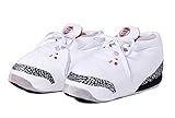 Banned Goods White Cement Sneaker Slippers for Men & Women | Hypebeast House Slippers | Premium Plush Comfort, One-Size 6-12