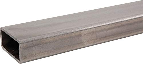 Small Parts ALL22183-4 Unpolished (Mill) 1008-1010 Steel Rectangular Tube, 1" Height X 2" Width, 0.120" Wall Thickness, 4' Length