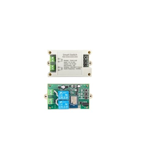 MHCOZY Tuya app WiFi Remote Control Forward Reverse Relay Module for DC 7-32v Smart Linear Actuator,Compatible with Alexa