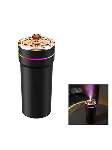 Sunny Smiles Humidifiers for room car,With Cool Mist USB Powered Car Auto Start/Stop,Quiet Air Humidifiers,Starry Sky Projector adds romance, timed shut-off,Portable,Continuous Intermittent Mist