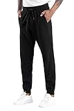 THE GYM PEOPLE Men's Fleece Joggers Pants with Deep Pockets Athletic Loose-fit Sweatpants for Workout, Running, Training