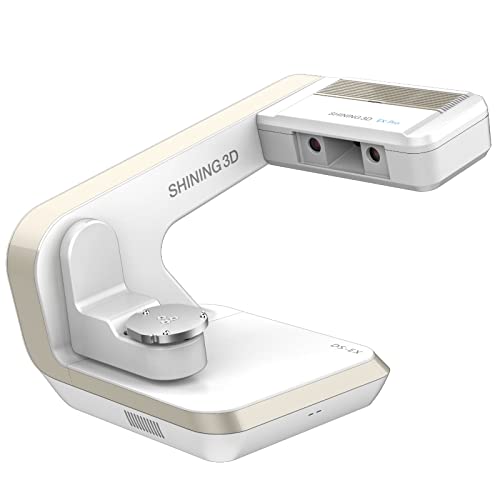 Shining3D [ AutoScan DS-EX Pro (C) ] Dental 3D Scanner with Multi-Function Articulator, Triple-Tray, Texture and Continuous Scanning