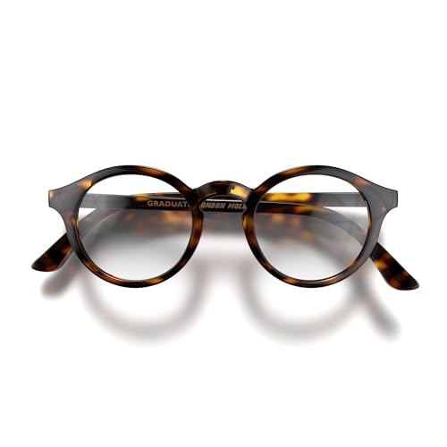 LONDON MOLE Eyewear | Graduate Reading Glasses | Round Glasses | Cool Readers | Designer Glasses | Men/Womens Reading Glasses