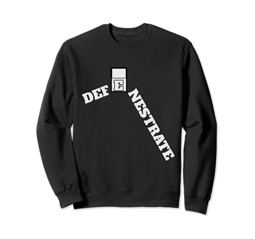 Defenestrate Fun Wordplay Design Sweatshirt