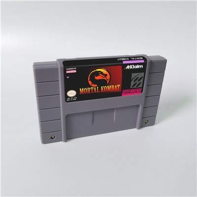 Game cartridge Mortal Kombat Series Games Mortal Kombat 1 - Action Game Card US Version English Language game classic, game NES, Super game, game 16 bit