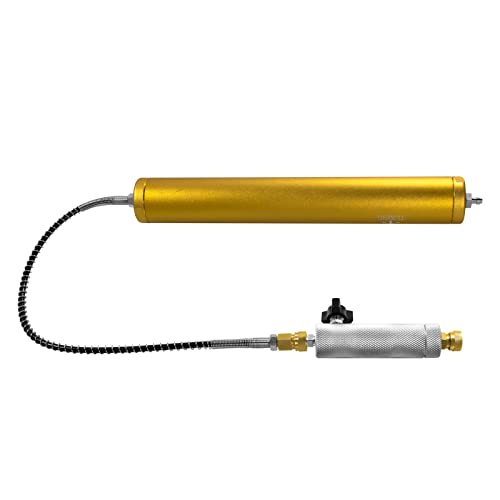 TUXING 4500Psi PCP Air Compressor Oil Water Filter, with Sliver Color Release Valve Diving Separator,High Pressure Air Filter Diving Separator with 8mm Female and Male Quick Connector