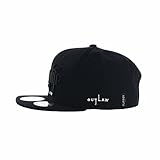 WITHMOONS Snapback Hat Thuglife Embroidery Hiphop Baseball Cap AL2862 (Black)