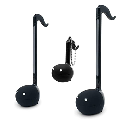 Otamatone Black Electronic Musical Instrument Portable Synthesizer Collector's Set Deluxe + Regular + Melody - 3 Piece Set