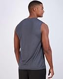 Men's Mesh Tank Top Quick Wicking Jersey Sleeveless Muscle Active Performance Sport Basketball Beach Gym Workout Running Training Fitness Athletic Bodybuilding Undershirt Breathable- Set 8, XL