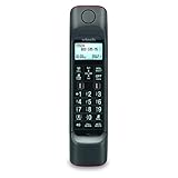 VTECH VS122-16 Retro-Design Cordless Phone: Bluetooth Connect to Cell, Call Blocker, Answering System, Full-Duplex Speakerphone