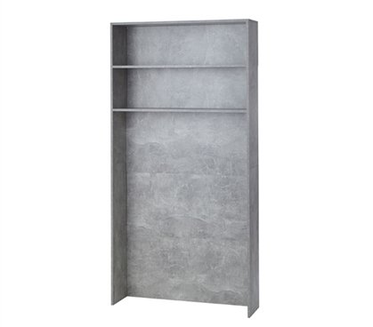 Decorative Shelf - Over Bed Shelving Unit - Marble Gray