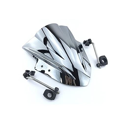 Fairing Windshield for Aprilia for Mana 850 2008-2012 for Aprilia for Shiver 750/ SL750 2008-2009 Adjustable Wind Screen Windshield Deflector Fairing Double Bubble Windscreen(3)