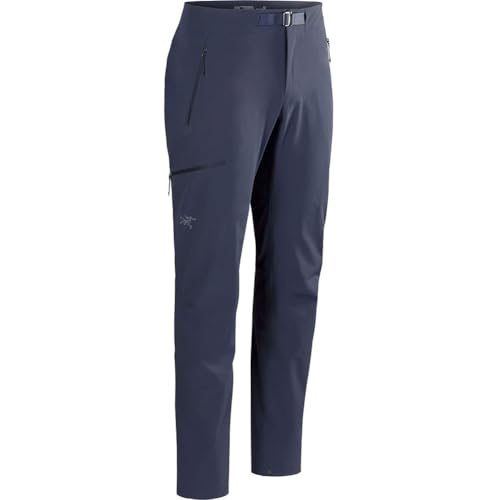 Arc'teryx Gamma Pant Men's | All-Season Softshell Pants for Climbing and More | Black Sapphire, 34