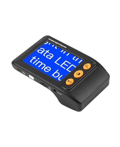 Eyoyo Portable Digital Video Magnifier Electronic Reading Aid 3.5 Inch LCD Screen for Low Vision 2x-25x Zoom Foldable Handle