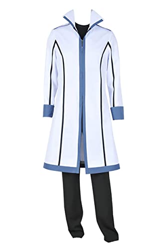 Anime Fairy Tail Cosplay Gray Fullbuster Costume Deluxe Halloween Outfit for Adults Full Set M