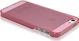 LUVVITT [CRYSTAL VIEW] Hard Shell Anti-Scratch Transparent Clear Back Hard Case for iPhone 5 / 5S (Retail Packaging) - Crystal Clear Pink