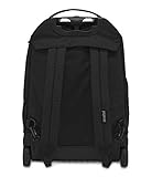 JanSport Driver 8 Rolling Backpack - Wheeled Travel Bag with 15-Inch Laptop Sleeve, One Size, Black