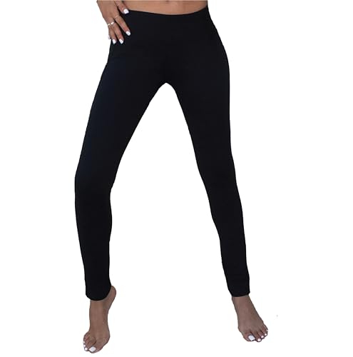 Srirachas Sexy Crotchless Yoga Pants (Medium, Black)