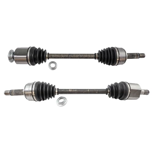 TRQ Front CV Axle Shaft Assembly Set Compatible with 2007-2009 Acura MDX 2009-2011 Honda Pilot