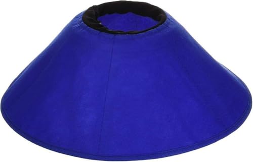 KVP EZ Soft Pet Cloth Recovery Collar, M Size Fits 7" to 15" Neck/6.5" Depth