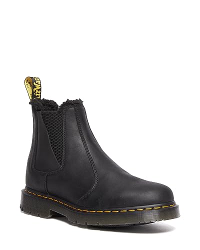 Dr. Martens Unisex 2976 WG Snow Boot, Black Outlaw Wp, 8 US Women