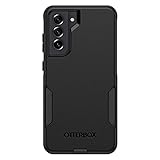 OtterBox Galaxy S21 FE 5G (Only) Commuter Series Case - Black, Slim & Tough, Pocket-Friendly, with Port Protection