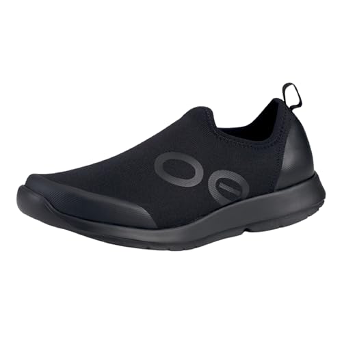 OOFOS OOmg Sport Low Recovery Shoe, Black - Men’s Size 9