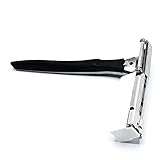 Parker’s Adjustable Injector Razor – Single Edge Adjustable Safety Razor – 20 Parker Injector Razor Blades Included – Customize your shave with a turn of the dial