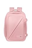 American Tourister Take2Cabin Ryanair Cabin Bag, 25 x 20 x 40 cm, 24 L, 0.50 kg, Hand Luggage, Aeroplane Backpack S Underseater, Pink (Pastel Pink), Pastel Pink, S, ryanair cabin bag, Pastel Pink,