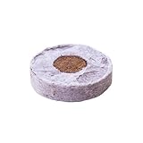 Pure Coconut Coir Netted Seed Starting Pellets - 42mm - Pack of 100 - Sustainable, Renewable, Unamended - Superior to Peat Plugs - High Water Holding - Minimize Root Loss & Transplant Shock