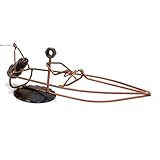 Ski Boat Collectible Handmade Metal Art Figurine, Desk Accessories, Trophy, Boss Gift, Office Décor, Water Sports