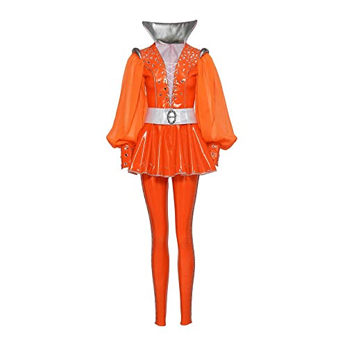 iSHOWcos Women's Mamma Mia Cosplay Costume 70's Disco Dancing Outfit-L