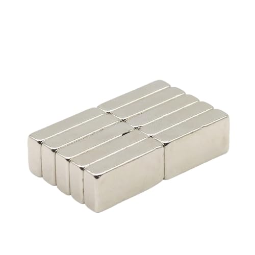 Eliveshown N35 N52 20x10x1 20x10x2 20x10x3 20x10x4 20x10x5 Neodymium Bar Magnets Search Magnetic Ndfeb(20x10x3mm,10pcs)