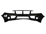 BUMPER-KING Front Bumper Compatible with 2016 2017 2018 Honda Civic Sedan & Coupe 16 17 18 HO1000306 Primered Ready For Paint