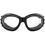 Birdz Eagle Red Baron Motorcycle Airsoft Goggles Clear & Super Dark Day Night