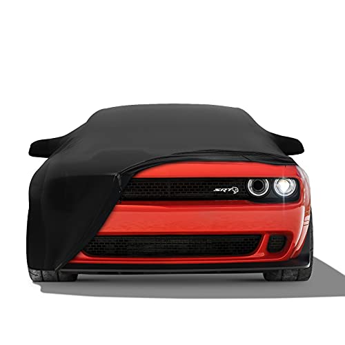 Xipoo Car Cover Compatible with 2008-2023 Dodge Challenger Car Cover Sedan Cover UV Protection Outdoor Full Car Cover Replacement for 2008-2023 Dodge Challenger Accessories (Fit Dodge Challenger)