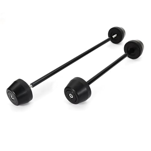 Motorcycle Frame Sliders For FZ-09 FZ09 FZ 09 2014-2017 MT-09 MT09 MT 09 2014-2022 Motorcycle Front And Rear Fork Sliders Crash Protector(Black)