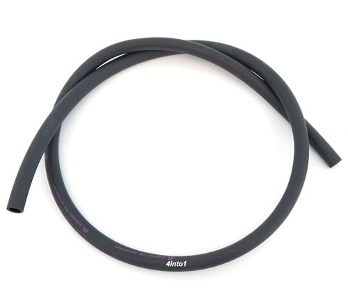 Grey Fuel/Vent Line - 7.5mm - 1 Meter (3 Feet) - Compatible with Honda Kawasaki Suzuki Yamaha