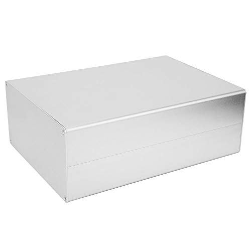 Aluminum Project Box, Metal Enclosure Electronic Project Box Case for PCB Instrument Amplifier DIY 8.70 x 6.30 x 3.10 inches (LWH)