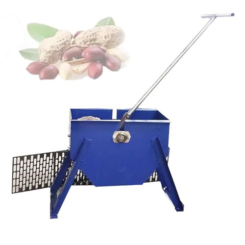 HQCUZZY Hand Peanut Sheller Machine, Peanut Peeling Processor Machine, Quick and Easy Separation, Low Seed Breakage and Optimized Recovery Rates, 100KG/H Output, No Damage, for Cereals